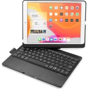 Resim Fogy Apple iPad Air 2 ve Air 1 / Pro 9.7 Inç ve 2017 iPad & 2018 Rgb Işıklı Bluetooth Klavye Kılıf 