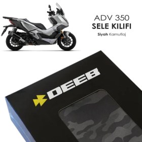 Resim Adv350 Sele Kılıfı Siyah Kamuflaj 