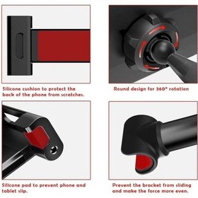 Resim Htt-49 Koltuk Arkası Tablet Tutucu Ayarlanabilir Yüksek Kalite Ar 