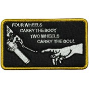 Resim Ex Patch Motosiklet Tutkusu Morel Nakış Peç Patch 10 X 6 Cm 