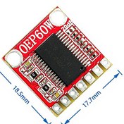 Resim OEP60W D Class Mono 60W Dijital Amfilikatör Ses Kuvvetlendirici Robiz