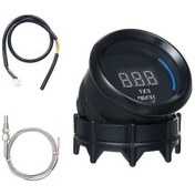 Resim Artfulabode Sıcaklık Monitörü Mavi Led Jzr-gy Göstergesi Geeroyoo Gazı Geniş Ekranlı Egzoz Egt Dijital Araç 52mm - Ly 