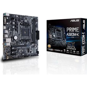 Resim Asus Prime A320M-K/CSM Amd A320 DDR4 3200 MHz Am4 mAtx Anakart 