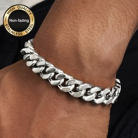 Resim 1 adet Paslanmaz Çelik Bileklik - Hipoalerjenik, Su Geçirmez, Dayanıklı - Ona veya Kendine, Yıldönümü, Sevgililer Günü veya Günlük Giyim için Mükemmel - Y2K Mücevher 