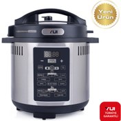 Resim Yui M06 Maxi Cooker Plus 2 3.6 lt Yağsız Airfryer Siyah 