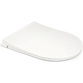 Resim Duroplast Slim Elegance Yavaş Kapanan Klozet Kapağı Beyaz 