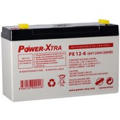 Resim Power-Xtra 6V 12Ah Bakımsız Akü 