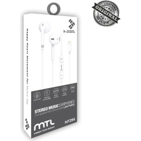 Resim Mtl Apple iPhone 13 Tak Çalıştır Stero Lightning Kulaklık 