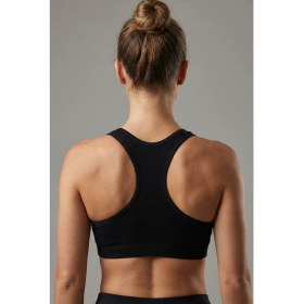 Resim Underwear Bodyway 2'li Paket Pamuklu Pedli Sporcu Sütyeni & Bralet - Günlük Rahat Yüzücü Model Sporcu Atleti 