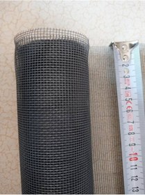 Resim 80X300 Cm Gri Fiber Sineklik + 100 Adet Kalın Tip Raptiye 