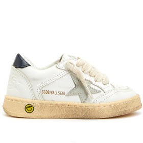 Resim Ballstar Beyaz Unisex Bebek Deri Sneaker 