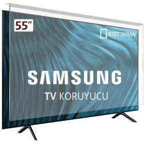 Resim Bestekran Samsung Uyumlu 55Q60R TV Ekran Koruyucu Samsung Uyumlu 55" İnç 139 Cm Ekran Koruyucu QE55Q60RATXTK 