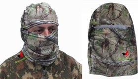 Resim Pam yaprak desenli kar maskesi 