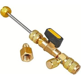 Resim Dashanshop Lslansoon Klima Valf Çekirdeği Sökme Takma Takımı 2 Boyut Sae 1/4 Ve 5/16 R22 R410a 