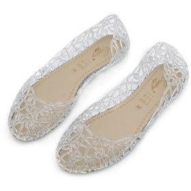 Resim inox Cassy Kadın Simli Deniz Ayakkabısı/babet 5 Renk 