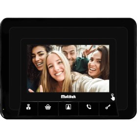 Resim Multitek MULTİTEKMB-47S 4,3 Inçdokunmatik Diafon Iç Panel 