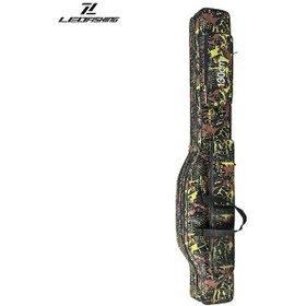 Resim Maiyame Orman Kamuflajlı 130 Cm Çekilebilir Olta Çantası - 600d Oksford Kumaş Av Gereçleri Taşıma Çantası 