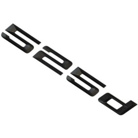 Resim EDEXPORT Bmw 525d Piano Black Bagaj Yazısı İthal Ürün A++ Kalite 