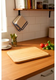 Resim Bernardo Bambum Bamilo Kesme Tahtası Büyük Boy Ahşap 