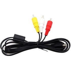 Resim Canon Eos 60D Usb 3 Rca Stereo Av Kablosu 