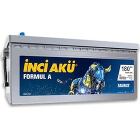 Resim Inci Akü 12V 180 Ah Amper Formul A Taurus 