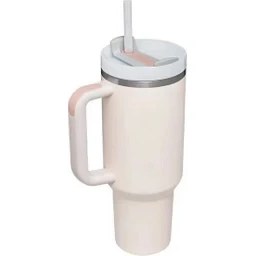 Resim Shun Shop 40OZ Sapır Kupa 319 Paslanmaz Çelik Kupa Vakum Çift Katmanlı Taşınabilir Buzlu Bully Saman Vakum Kupası (Yurt Dışından) 