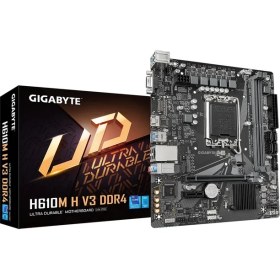 Resim Gıgabyte H610M H V3 Ddr4 3200MHZ M.2 HDMI Matx 1700P 