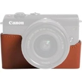 Resim Canon CC-FJ001 Eos M100 Koruyucu Deri Kılıf (Distribütör Garantili) 