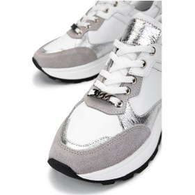 Resim Tamer Tanca Kadın Hakiki Deri Gri Süet Sneakers & Spor Ayakkabı 923 68 Bn Ayk Sk24-25 Grı Suet/gms Gri 