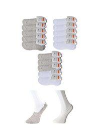 Resim Royaleks Gri Ve Beyaz Erkek Babet Çorap 15 Çift 6411267 