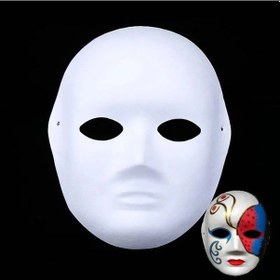Resim Boyanabilir Surat Model Maske Lastikli Kendin Tasarla 
