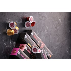Resim Anisah Coffee Kapsül Kahve Seti 40 Adet Bolivar Genoa Romeo ve Extra Aroma 