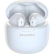 Resim Amorus Aweı T68 4 Mikrofon Enc Gürültü Önleyici Bluetooth Kulaklık Hifi Ses Kulaklık - Beyaz (Yurt Dışından) 
