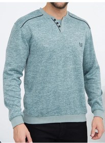 Resim Kasta 7 Men Erkek Uzun Kollu Kazak 139345741 Koyu Yeşil 