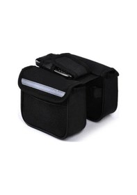 Resim Bisiklet Çok Amaçlı Heybe Çanta Kadro Üstü Telefon Tutuculu - Siyah Belirtilmemiş 