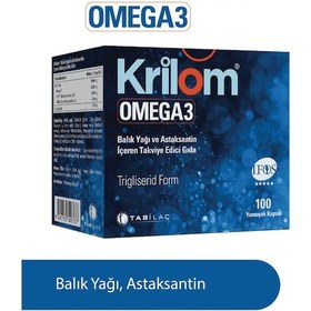 Resim Krilom Omega 3 & Astaksantin 100 Yumuşak Kapsül 