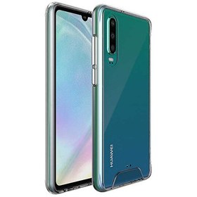 Resim Gpack Huawei P30 Gard Nitro Şeffaf Sert Silikon Şeffaf Kılıf 