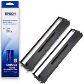 Resim Epson LX-350 C13S015647 Şerit 2'Li Paket 