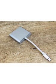Resim Kelepir Fırsatlar 3 In 1 Type C Hdmı Usb Çevirici Chromebook Lg Lenovo Lumia Samsung Macbook Pro Iphone Uyumlu 
