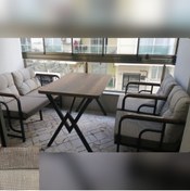 Resim Serdemdizayn Serdem 2-1-1-yemek Masası Cappicino-kazayağı 