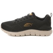 Resim Skechers Track-Leshur Erkek Spor Ayakkabı Siyah | Orijinal 