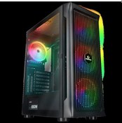 Resim Rampage Prolıx Mesh 650w 80+ Siyah 4 12cm Argb Fan Manyetik Temperli Camlı Atx Mid-t Gaming Oyuncu K 