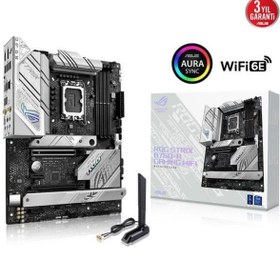 Resim ASUS Rog Strıx B760-a Gamıng Wıfı-6e Ddr5 Hdmı-dp Pcıe 4.0 1700p Atx 