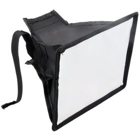 Resim Universal 15X17Cm Flaş Softbox Diffuser- Canon Nikon Sony Pentax 
