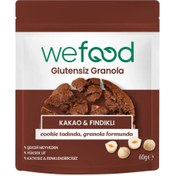 Resim WEFOOD Glutensiz Granola Bites Kakao & Fındıklı 60g 