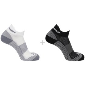 Resim Salomon Aero Ankle 2-pack Unisex Siyah Çorap 