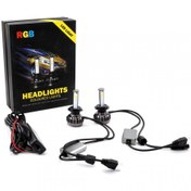 Resim HB3 9005 Rgb Bluetooth Led Xenon Ampul 12v/20W/3000 Lumens (R65) 