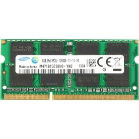 Resim Samsung M471B1G73BH0-YK0 8gb 2rx8 PC3L-12800S-11-11-F3 1600MHZ DDR3L Notebook Ram 