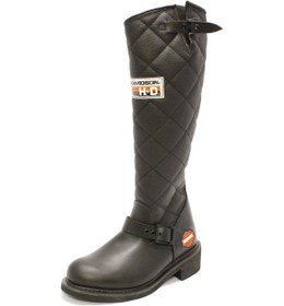 Resim Harley Davidson Laconia Hi 646 Unisex Black - Yağli Deri Çizme 