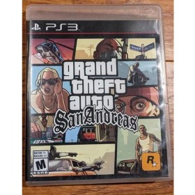Resim Ubisoft Ps3 Gta San Andreas Grand Theft Auto Sanandreas 